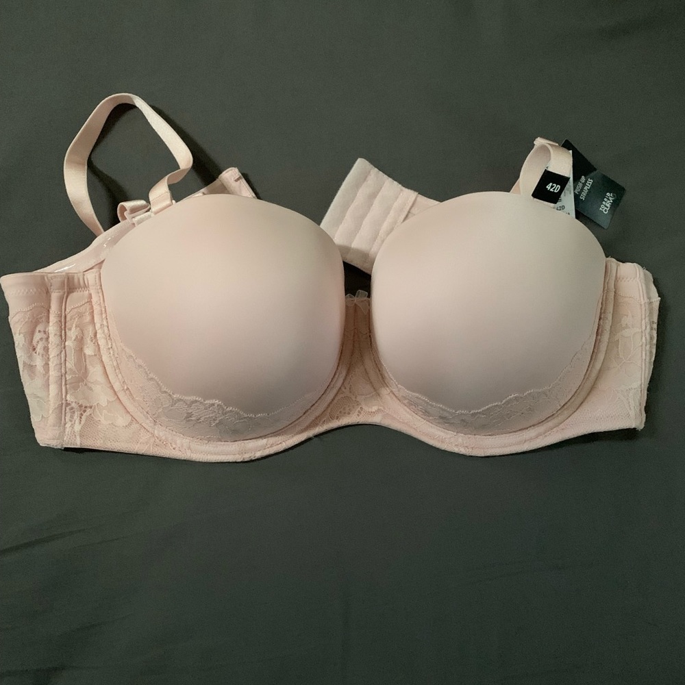 Torrid Curve Multi-Way Lace Strapless Bra 42D
